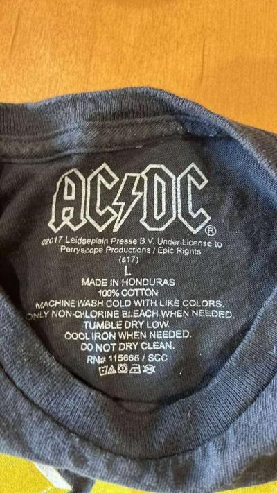 ACDC WHO MADE WHO TShirt - Thumbnail 4