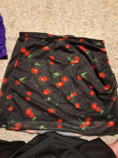 Black with cherries mini - Thumbnail 2