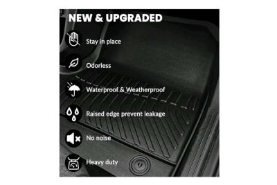 Tesla Cybertruck 2024 all weather mats - Thumbnail 4