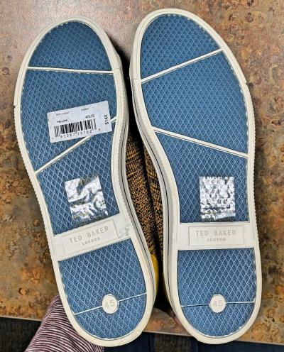 Ted Baker London Mens US 12 Low Top Fashion Sneaker  New - Thumbnail 5