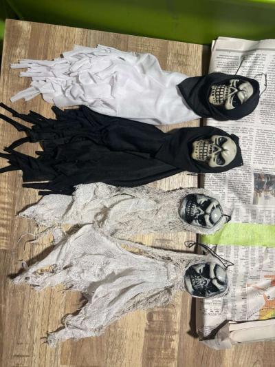 Hanging skeletons - Cameron, Texas