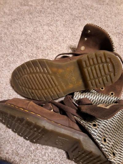 Dr Martins Womens Industrial Boot With safety toe - Thumbnail 2