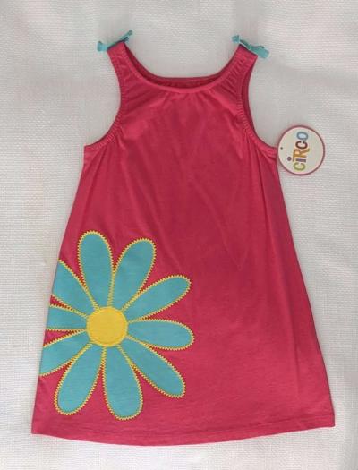 Vibrant Girls Sleeveless Dress Trio - Thumbnail 3