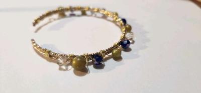 handmade wire wrapped bracelet - Thumbnail 3