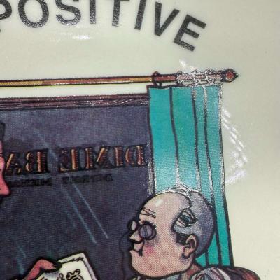 The W Clement Stone Signature Collection BE POSITIVE Plate - Thumbnail 5