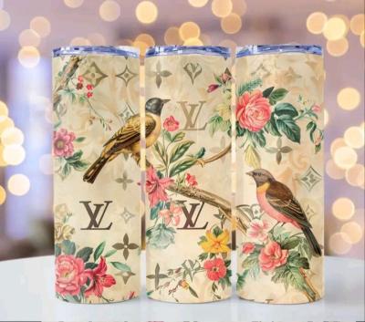 Fashion Pattern glitter Pattern Fashion tumbler wrap