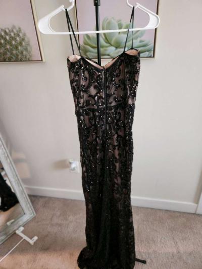 Windsor strapless sequin gown - Thumbnail 2