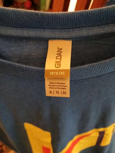 Vibe Music Blue T Shirts Size XL for Men - Thumbnail 4