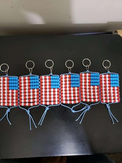 American Flags Keychains - Thumbnail 3