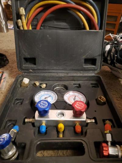 Pittsburgh AC manifold gauge set - Thumbnail 3