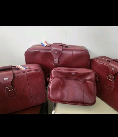 Vintage Burgundy American Tourister Soft Shell 4Piece Set - Katy, Texas
