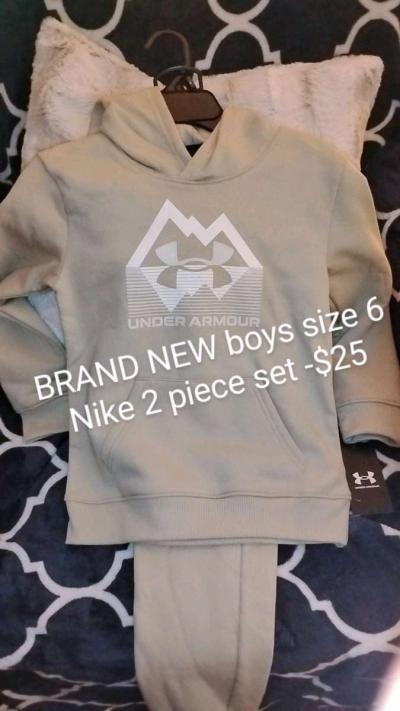 brand new boys Nike under armour and Jordan 2 piece sets - Thumbnail 4