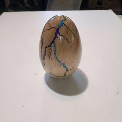 Egg Lichtenberg Fractal Burn Easter - Thumbnail 3