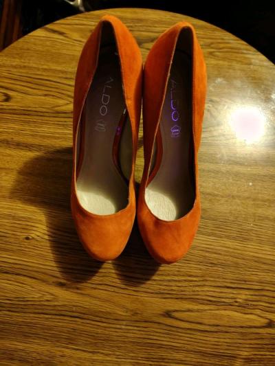 orange heels - Thumbnail 2