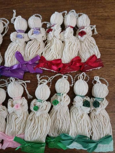yarn angel ornaments - Thumbnail 3