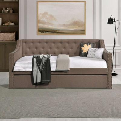 daybed with trundle and twin size mattresses Ive had it a mo - Thumbnail 2