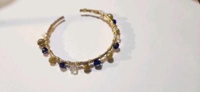 handmade wire wrapped bracelet - Thumbnail 5