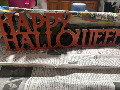 happy Halloween Sign - Thumbnail 2