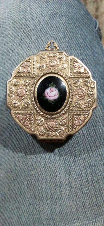 Estee Lauder vintage perfume compact - Thumbnail 5