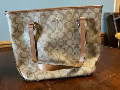 luxury designer coach hand bag - Thumbnail 4