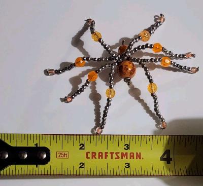 handmade beaded spider - Thumbnail 5