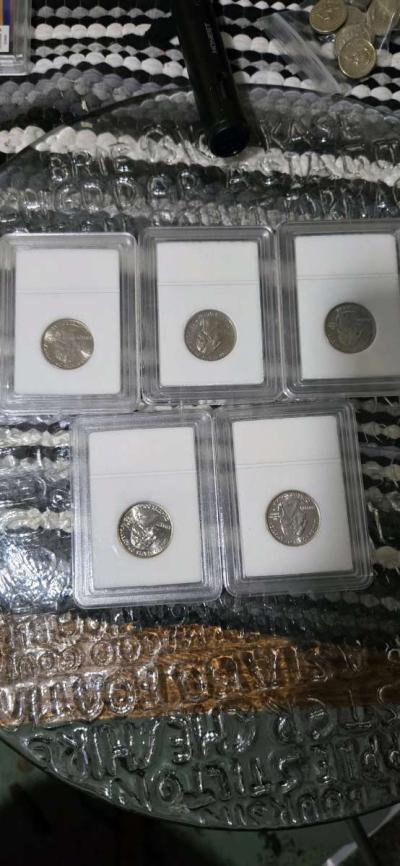 Lot of 5 Graded StateHood Quarters All MS - Thumbnail 2