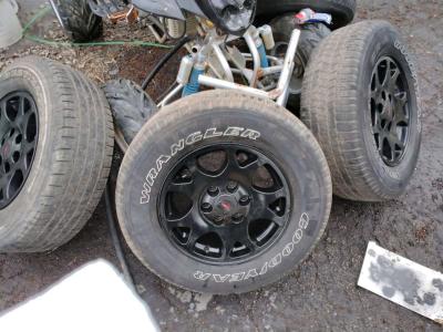 6 lug Gm brand rims and tires - Thumbnail 3