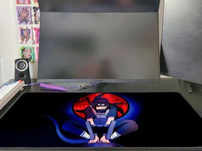 Itachi Uchiha from Naruto Anime Desk Mat Mousepad 32 x 16 - Thumbnail 2