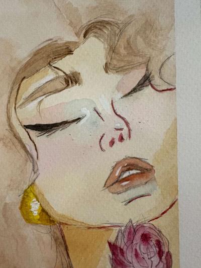 Siren original painting by Jasmine Jenkins - Thumbnail 2