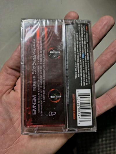 Eminem Death Of Slim Shady Cassette Rare Red Em website - Thumbnail 2