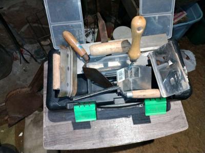toolbox and masonry tools - Thumbnail 4