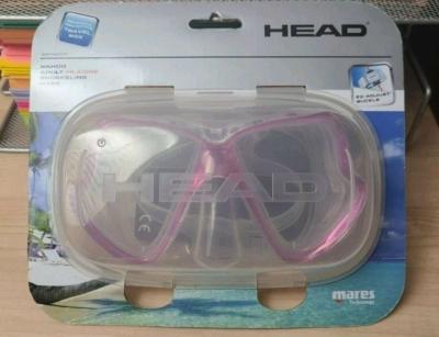 Adult Silicone Snorkeling Mask Mares Tech W Travel Box - Thumbnail 3