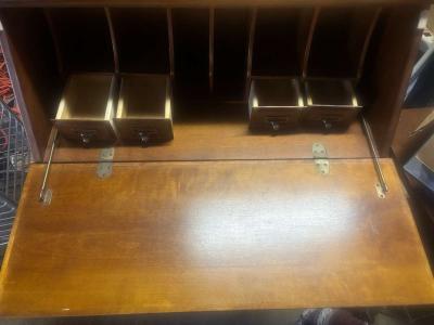antique secretary desk - Thumbnail 3