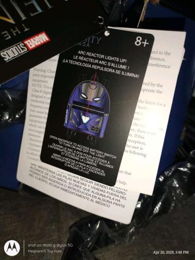BNWT LOUNGEFLY COSPLAY Iron Man Mini Backpack Set - Thumbnail 6