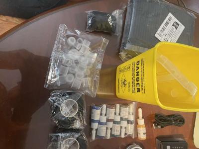 tattoo machine kit wireless with case - Thumbnail 3