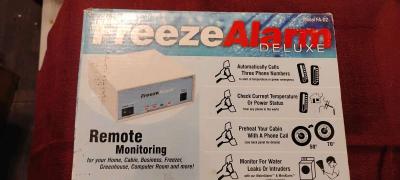 Freeze Alarm Deluxe New in box