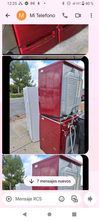 lavadora y secadora x 500 en perfectas condiciones mejoro pr - Thumbnail 3