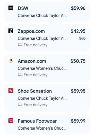 Converse Women Size 5 - Thumbnail 6