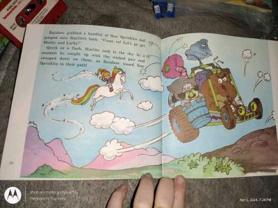 Vtg Rainbow Brite Reading Set w cassette tape - Thumbnail 6