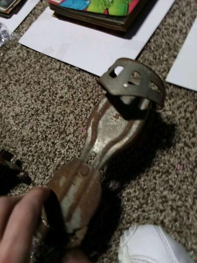 antique metal rolling skates - Thumbnail 6