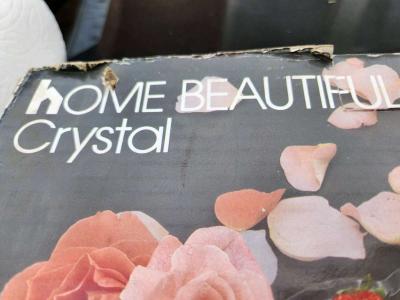 cristal platter and matching candy or dip dish - Thumbnail 6