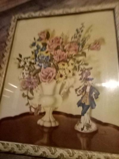 antique picture and frame - Thumbnail 2