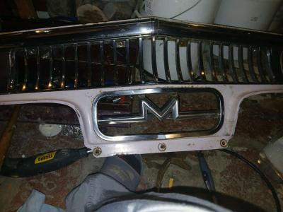 1957 Mercury Grill and Surround - Thumbnail 6