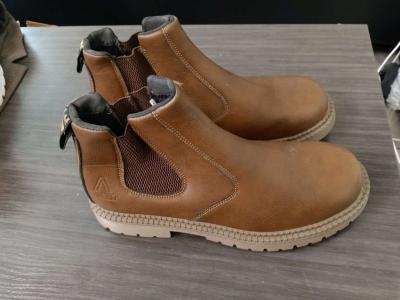 Mens Waterproof Steel toe Boots - Thumbnail 2