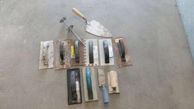 the sheel vinyl notched trowel plastic metal - Thumbnail 6