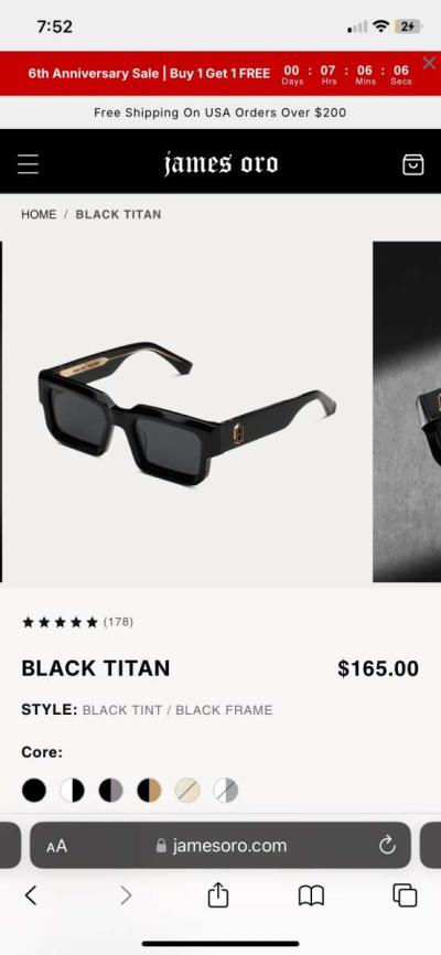 James ore glasses - Thumbnail 3