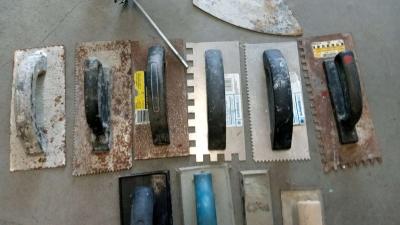 the sheel vinyl notched trowel plastic metal - Thumbnail 3