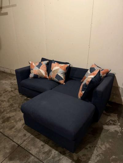 beautiful Blue foldable couch - Thumbnail 2