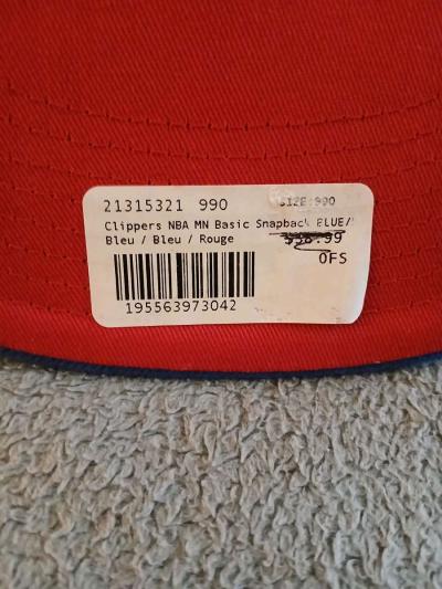 LA Clippers NBA Original Fit Snapback Blue Cap for Men - Thumbnail 6