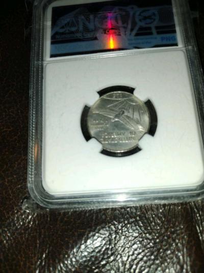 Graded Platinum eagle coin - Thumbnail 2